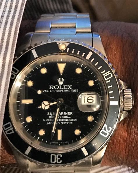 rolex patina on tritium.